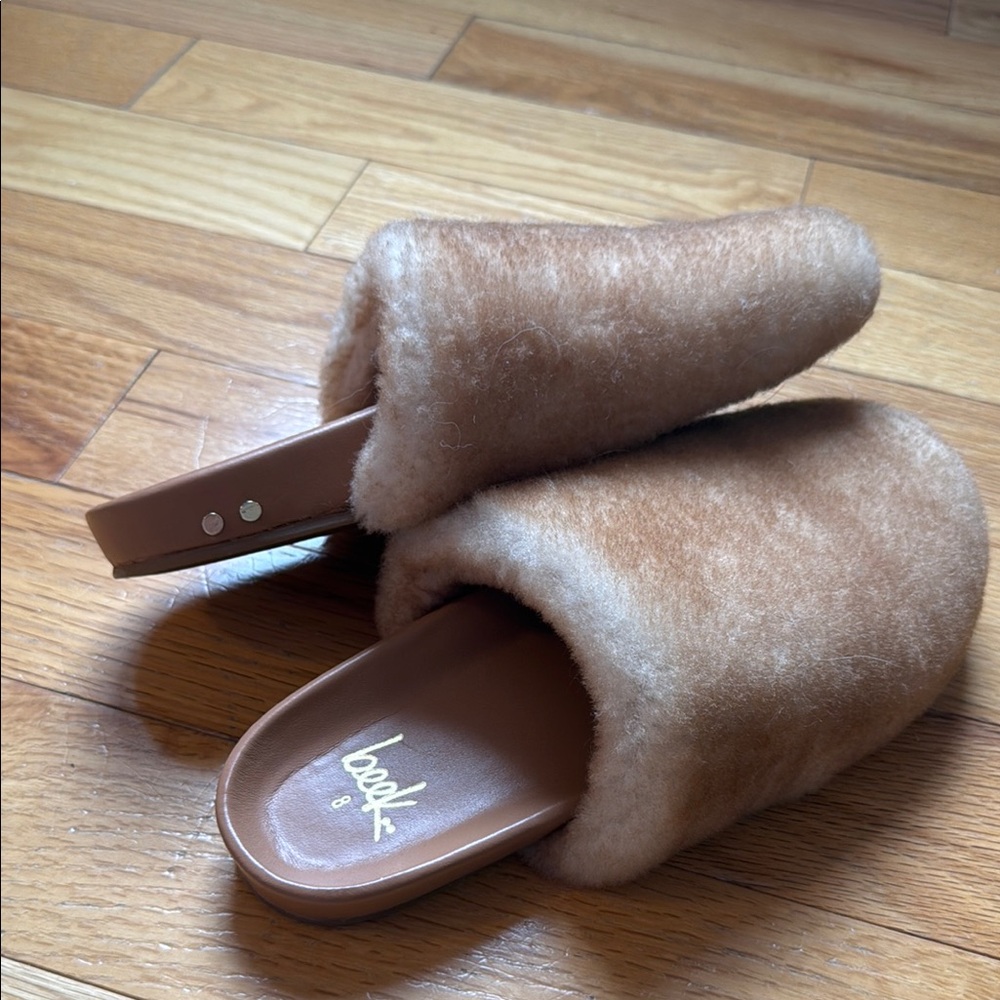Beek Shearling Slides